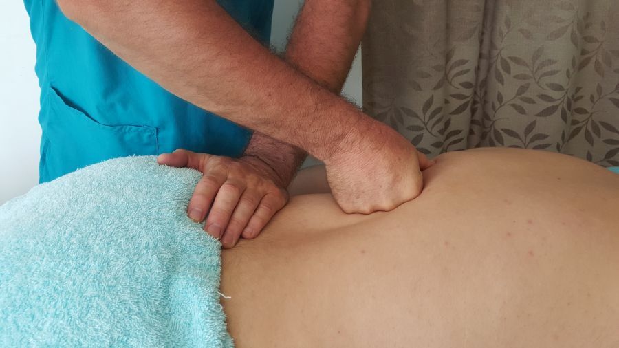 Deep Tissue Massage relieving chronic pain by targeting deep muscle layers